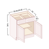 DOUBLE DOOR & DRAWER BASES