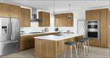 Shaker Caramelo Plywood Flatpack Cabinet