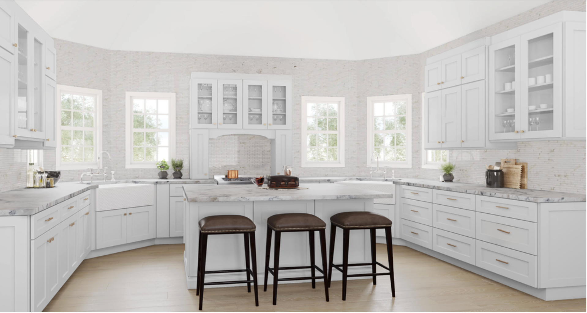 Navy Blue Shaker Cabinet Door
