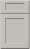 Ashen Gray Shaker Cabinet Door