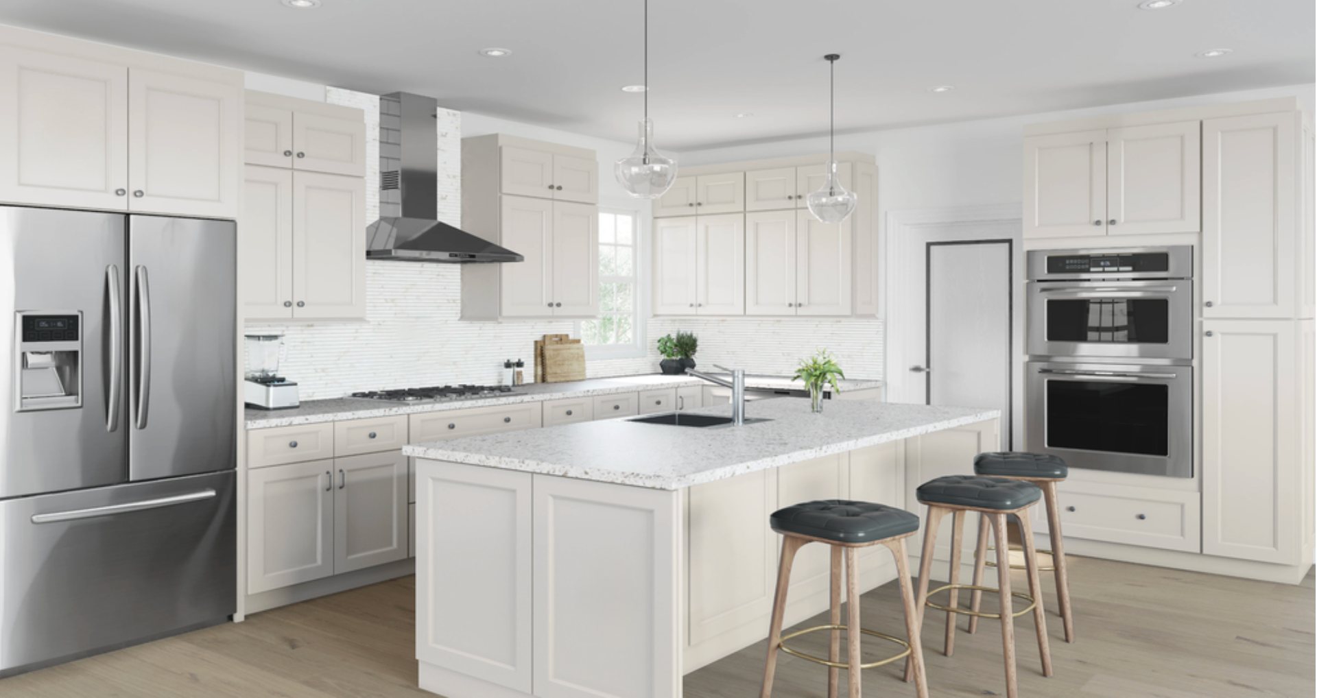Fusion Dove Shaker Cabinet Door