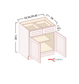 DOUBLE DOOR & DRAWER BASES