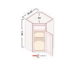 CORNER SINK BASE CABINET