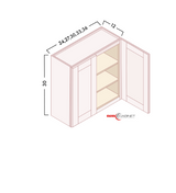30" HIGH SINGLE WALL CABINET
