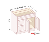 VANITY SINK COMBO - DRAWERS RIGHT