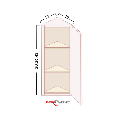 ANGLE WALL CABINETS