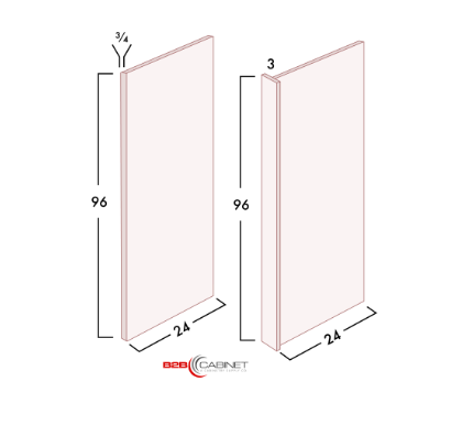 REFRIGERATOR END PANEL