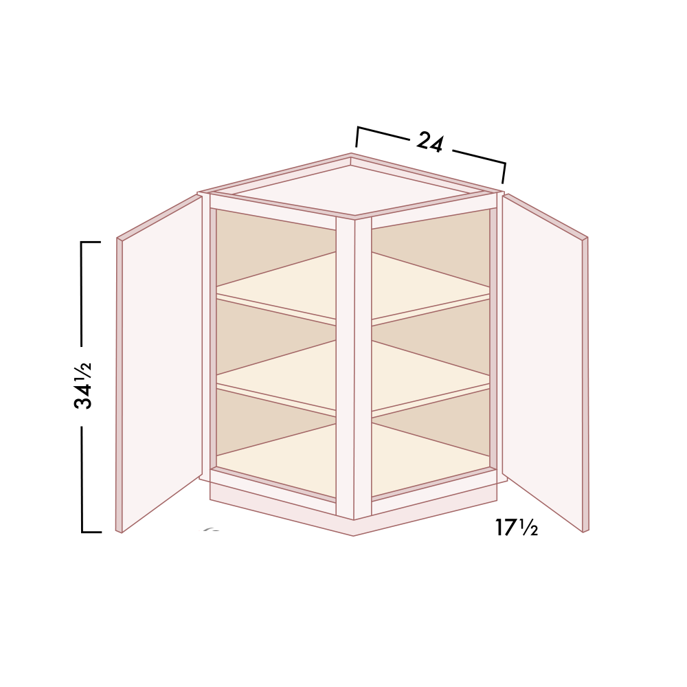 BASE RETURN ANGLE CABINET