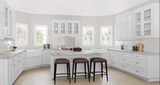 Shaker White Flatpack Base Cabinet