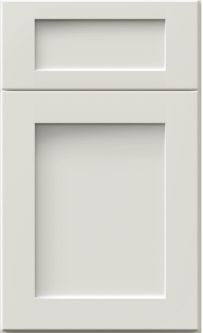 Alabaster White Shaker Cabinet Door
