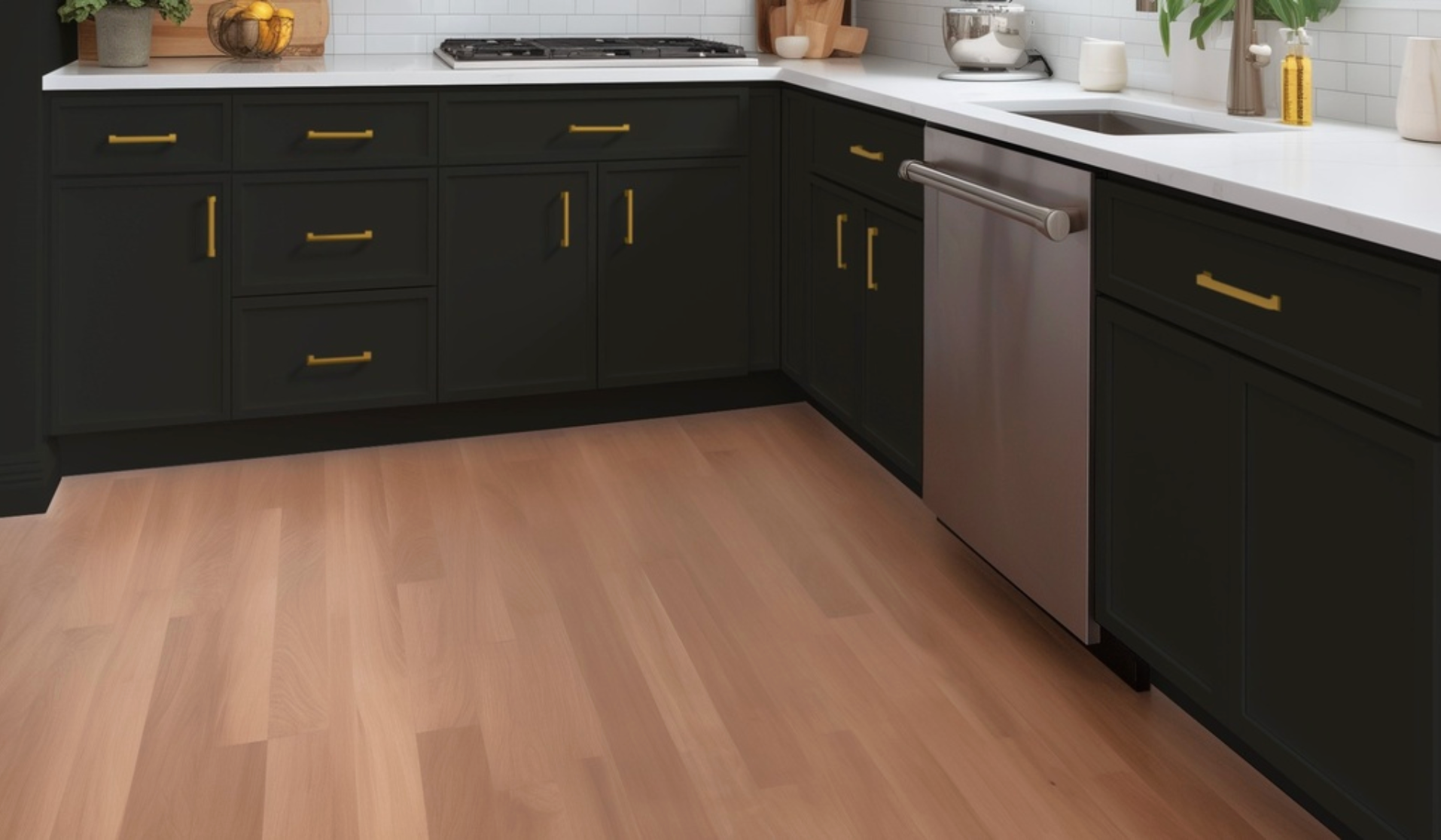 Newtone Black Shaker Cabinet Door