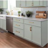 Newtone Green Shaker Cabinet Door