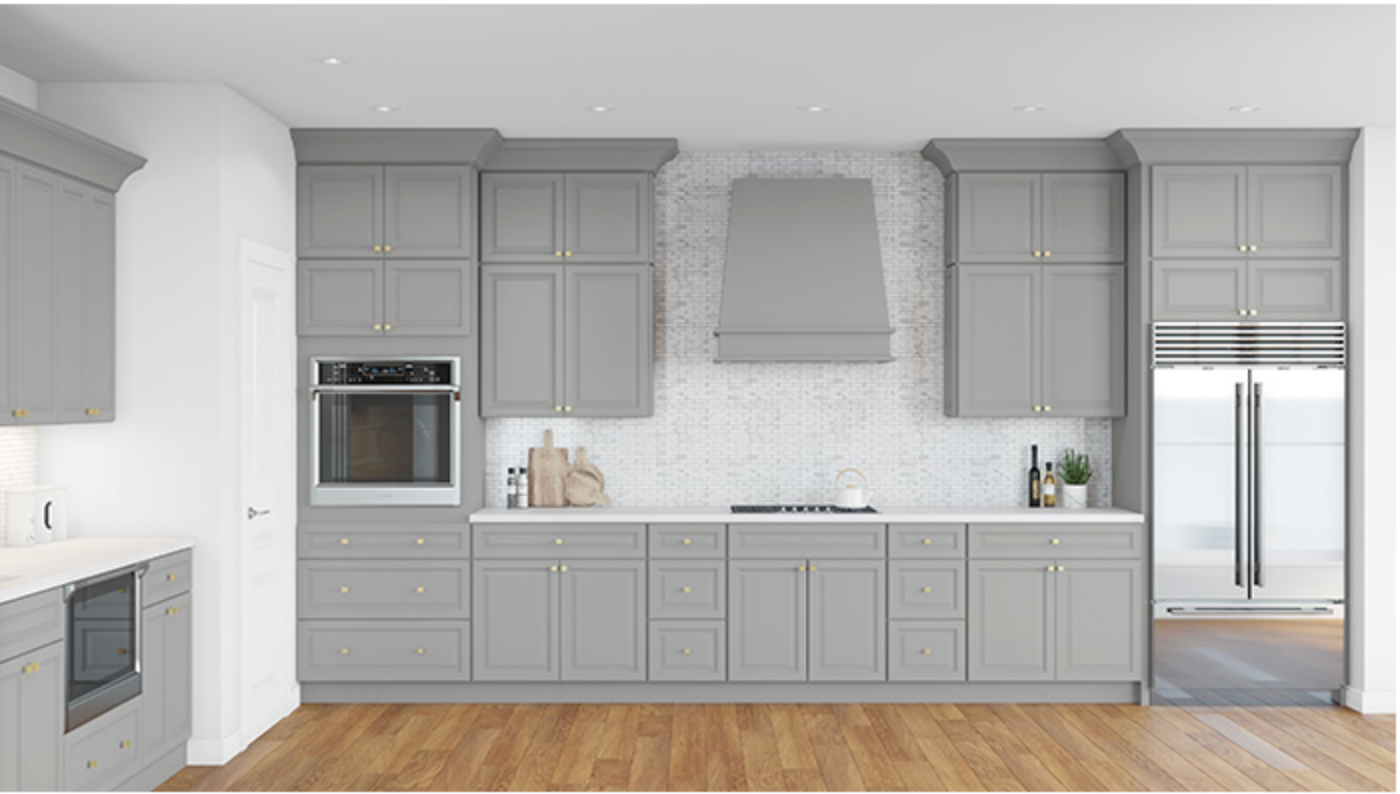 Classic Gray Shaker Cabinet Door