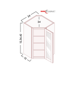 CORNER SINK BASE CABINET