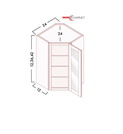 CORNER SINK BASE CABINET
