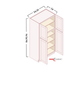 TALL PANTRY - DOUBLE DOOR