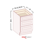 VANITY DRAWER BASES